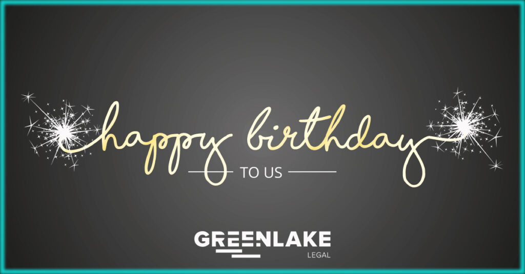 Happy 3rd Birthday to Greenlake Legal